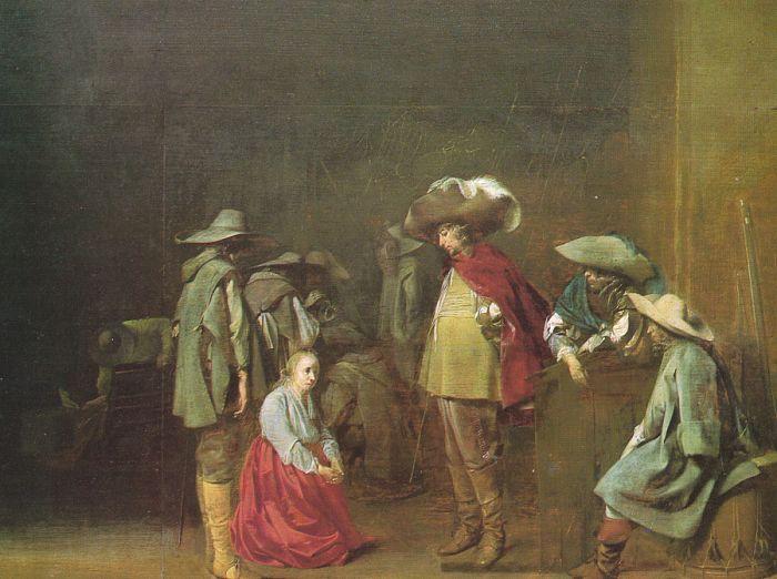 DUYSTER, Willem Cornelisz. The Marauders dsfh France oil painting art